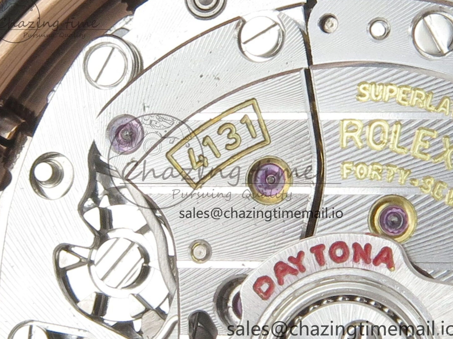 Bracelet Stick Dial 1:1 Black RG APSF Markers RG Best Daytona Edition 904L 126505 RG On SH4131 1229